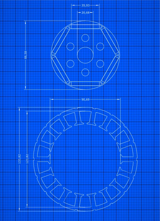 costruzione del motore elettrico